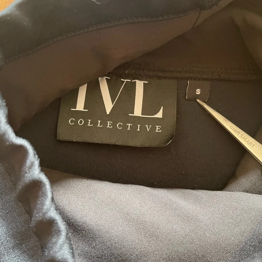 IVL collective black scuba cowl neck sweater - Picture 9 of 10